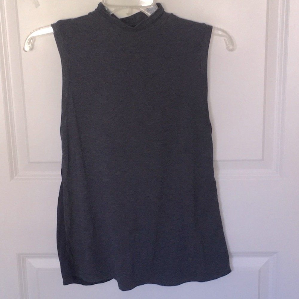 Champion C9 Blue Mock Neck Open Back Tank Top XS